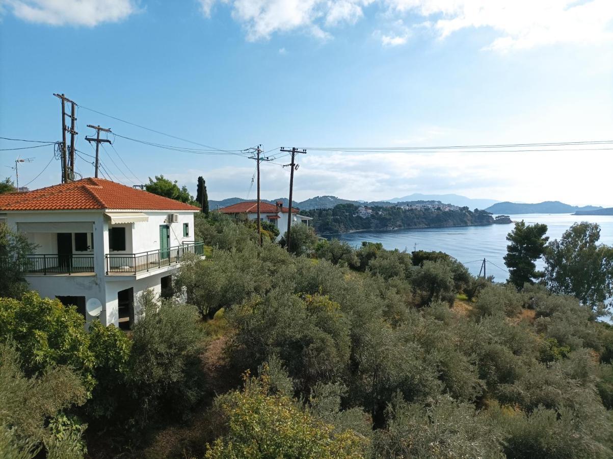 Villa Ftelia House à Skiathos Chora Extérieur photo