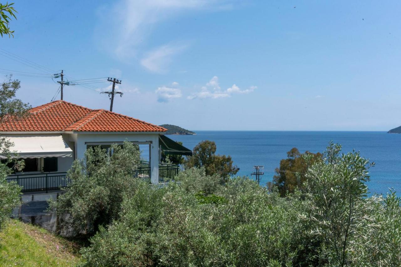 Villa Ftelia House à Skiathos Chora Extérieur photo