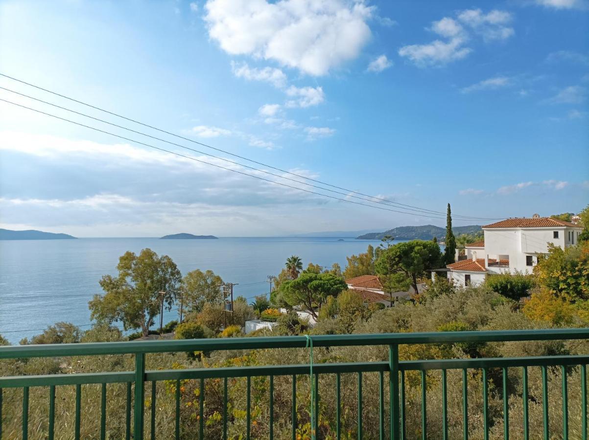 Villa Ftelia House à Skiathos Chora Extérieur photo
